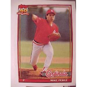  1991 Topps #205 Mike Perez