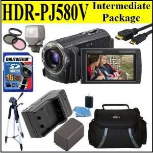 Sony HDRPJ580V High Definition Handycam 20.4 MP Camcorder 