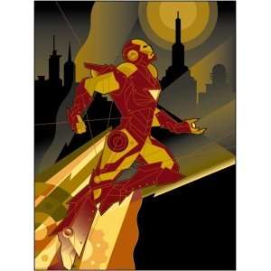   Man Takes Flight Marvel Comics Disney Fine Art Mike Kungl Iron Man 2