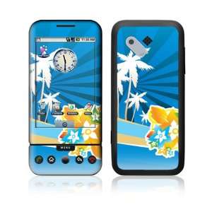 HTC Dream, T Mobile G1 Decal Skin   Tropical Station