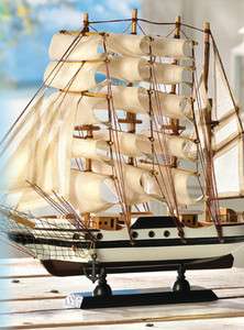 MAYFLOWER wood SHIP MODEL Sailboat Pirate Boat nautical ocean sailing 