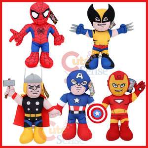 Marvel Heroes Plush Doll Colletion Set14 (5PC)  