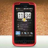 HARD CASE RUBBER RED SKIN COVER FOR HTC IMAGIO XV6975  