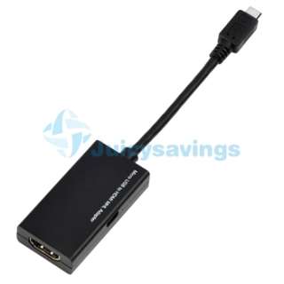 MHL HDMI Micro USB to HDMI For Samsung Hercules T989 T Mobile Galaxy 
