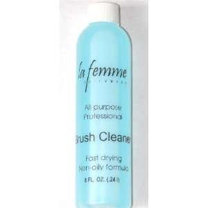  La Femme Non Oily Brush Cleaner 8oz. Beauty