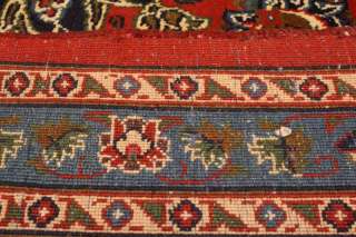 Traditional Mashad Persian Wool Rare Design Oriental Area Rug Carpet 