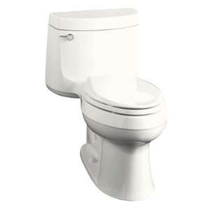 Cimarron Comfort Height Elongated Toilet in White Finish Mexican Sand