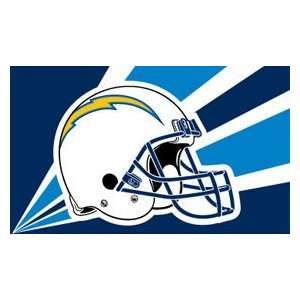  San Diego Chargers NFL 3Ft X 5Ft Helmet Design Flag 