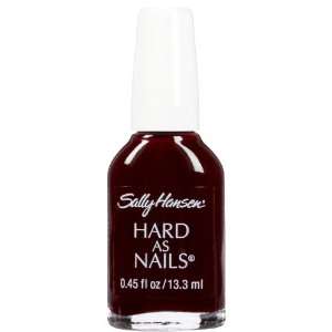    Sally Hansen Hard As Nails Color Nail Enamel Merlot 0.45 oz Beauty