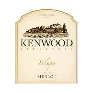  Kenwood Merlot Yulupa 2009 750ML Grocery & Gourmet Food