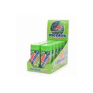 Mentos Gum Watermelon Soft Center 10 containers each with 15 pieces of 