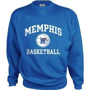  Memphis Tigers Perennial Basketball Crewneck Sweatshirt 