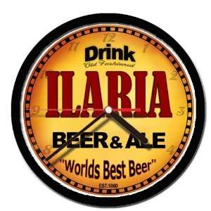  ILARIA beer and ale cerveza wall clock 