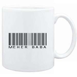 Mug White  Meher Baba   Barcode Religions  Sports 