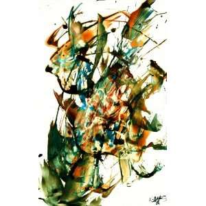Energetic Immediacy Modern Abstract Art 67.082110, Original Painting 
