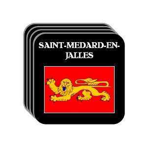 Aquitaine   SAINT MEDARD EN JALLES Set of 4 Mini Mousepad Coasters