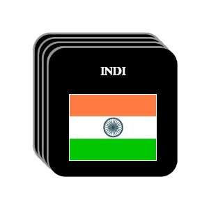 India   INDI Set of 4 Mini Mousepad Coasters Everything 