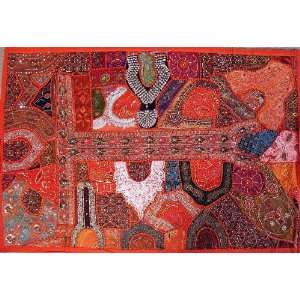   Indian Tapestry Wall Hanging Handmade Handicraft