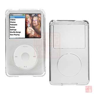 Clear Case Skin Cover Hard Shell Shield for ipod Classic 80GB 120GB 