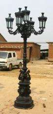 Street Light Huge Cast Iron Antique Design  