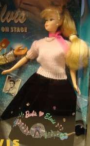   Collector Edition Elvis Live On Stage Barbie Loves Elvis NIB NOS 1996