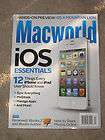 MACWORLD APRIL 2012 MAGAZINE ios ESSENTIALS iPHONE/iPAD
