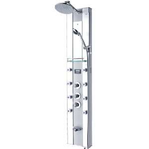 New Bathroom 8 Jets Bathtub Massages Shower Panel Faucet with Handheld 