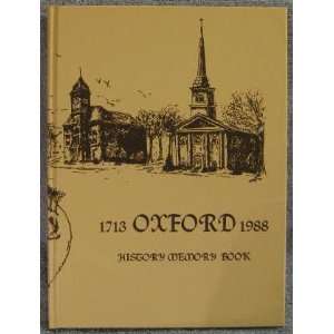   Book 1713   1988 Oxford Massachusetts Historical Commission Books