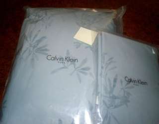 NEW 4pc CALVIN KLEIN Jacaranda KING DUVET SHAMS Bedskirt Comforter 