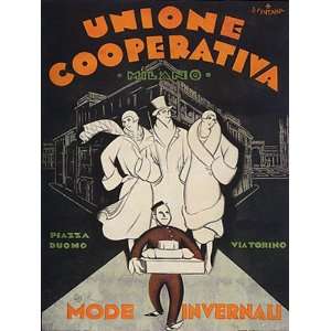  ITALY UNIONE COOPERATIVA MILANO MODE INVERNALI FASHION 