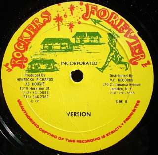 JOHNNY OSBOURNE If Jah Didnt Love You MINT ROCKERS FOREVER 12 45 