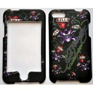  IPOD TOUCH 2G&3G TATOO (LOVE KILLS SLOWLY) CASES 