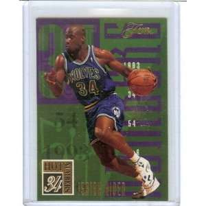 ISAIAH RIDER 1994 95 FLAIR HOT NUMBERS 14 OF 20