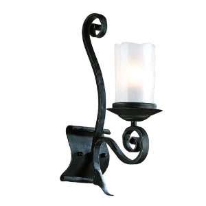  MARBELLA 1LT WALL SCONCE AGED IRON