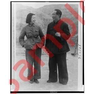  Mao Zedong and wife Qing Jiang Communist China 45photo 