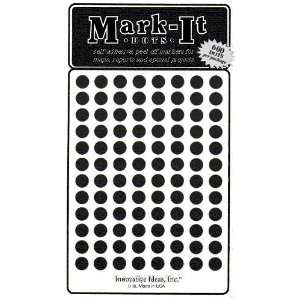  Medium 1/4 Black Dots 2 pack (1200) Arts, Crafts 