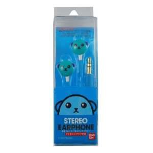  Kawaii Mameshiba Beans   Decorative Earphone   Blue 