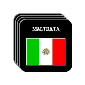  Mexico   MALTRATA Set of 4 Mini Mousepad Coasters 