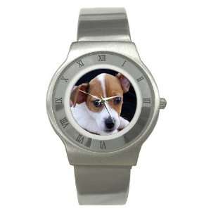  Jack Russell Puppy Dog 3 Stainless Steel Watch GG0703 