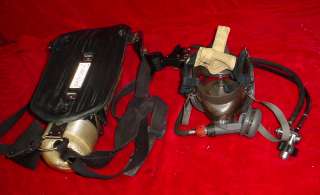 Interspiro 4500 PSI SCBA Air Pack, Mask, Harness and Cylinder Fireman 