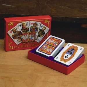  Playing Cards 2 Decks   Jagiellonia Dynasty, Gift Boxed 