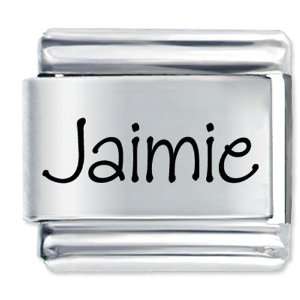  Name Jaimie Gift Laser Italian Charm Pugster Jewelry