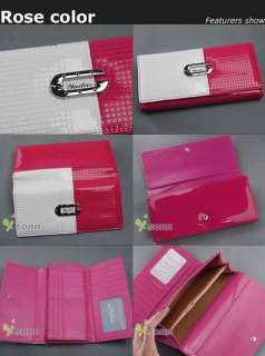 pcs in 3 color Lady Jewel Long Wallet Bag Card Holder  