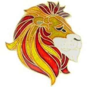  Lion Head Pin 1 Arts, Crafts & Sewing
