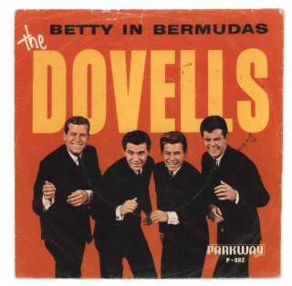 The Dovells 1963 Parkway 45rpm Picture Sleeve Betty In Bermudas Len 