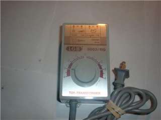   5003 / 110 VOLT POWER PACK TRANSFORMER VERY LITTLE USE TESTED  