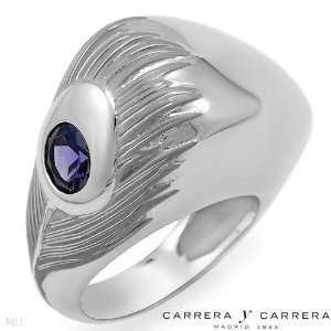 Carrera Y Carrera Made In Spain Luxurious Ring With 1.00Ctw Iolite 