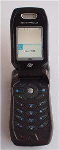 Motorola Southern Linc i855 Black Used Cell Phone Bundle  
