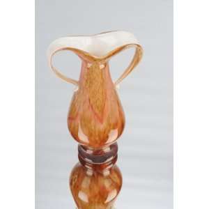    Murano Glass Classic Modern Mable Glass Vase 