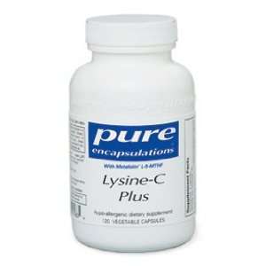  Pure Encapsulations   Lysine C Plus 120 vcaps Health 